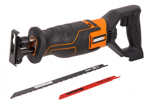 Сабельная пила WORX WX500.9, 20v, без АКБ и ЗУ (аккумуляторная)