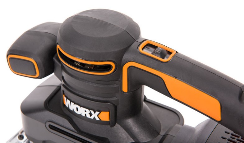 Виброшлифмашина WORX WX641, 220v, 250 Вт (сетевая)