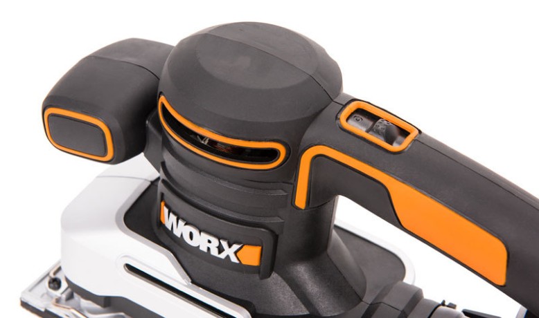 Виброшлифмашина WORX WX642.1, 220v, 270 Вт (сетевая)