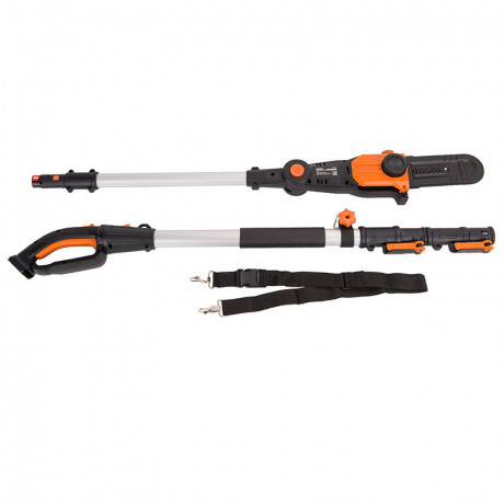 Цепная пила телескопическая WORX WG349E.9, 20v, 20 см, без АКБ и ЗУ (аккумуляторная)