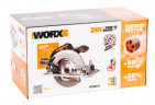 Циркулярная пила (дисковая) WORX WX520.9, 20v, 190 мм, без АКБ и ЗУ (аккумуляторная)