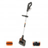 Щетка для чистки дорожек WORX WG441E, 20v, в комплекте АКБ 4 А·ч и ЗУ