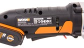 Циркулярная пила (дисковая) WORX SAW WX527, 20v, 85 мм, в комплекте АКБ 2 А·ч и ЗУ (аккумуляторная)