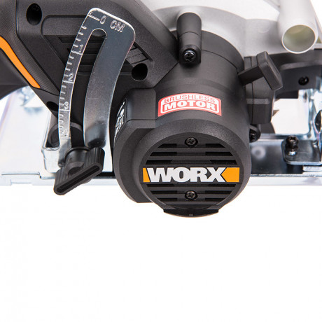 Циркулярная пила (дисковая) WORX WX531.9, 20v, 120 мм, без АКБ и ЗУ (аккумуляторная)