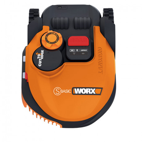 Газонокосилка робот WORX Landroid S Basic WR090S, 300 м.