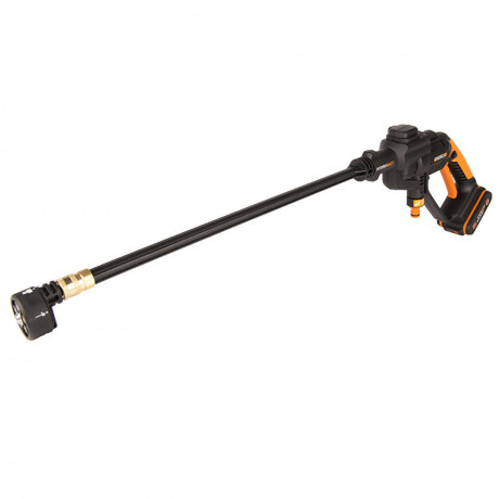 Мойка высокого давления WORX WG620E Hydroshot, 20v, 24 бар, в комплекте АКБ 2 А·ч и ЗУ (аккумуляторная)