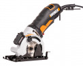 Циркулярная пила (дисковая) WORX WX426, 220v, 85 мм, 400 Вт, кейс (сетевая)