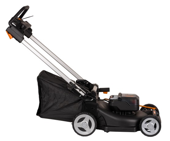 Газонокосилка аккумуляторная WORX WG748E 46 см, бесщеточная, 40В, 4Ач х2, ЗУ 2А х2, коробка