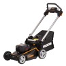 Газонокосилка аккумуляторная WORX WG748E 46 см, бесщеточная, 40В, 4Ач х2, ЗУ 2А х2, коробка