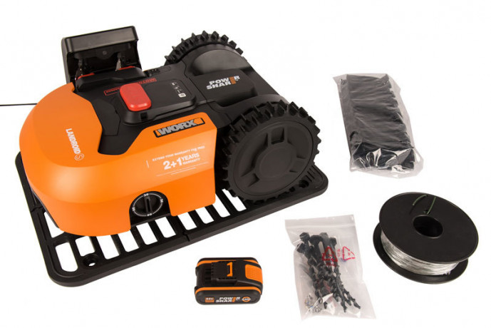Газонокосилка робот WORX Landroid S WR130E, для площади 300 м.