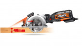 Циркулярная пила (дисковая) WORX WX427, 220v, 120 мм, 710 Вт, кейс (сетевая)