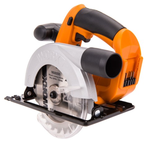 Циркулярная пила (дисковая) WORX WX529.9, 20v, 150 мм, без АКБ и ЗУ (аккумуляторная)