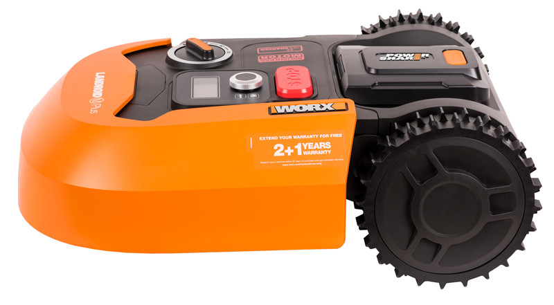 Газонокосилка робот WORX Landroid M 500 Plus WR165E, для площади 500 м.