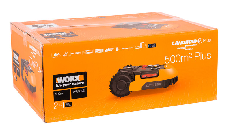 Газонокосилка робот WORX Landroid M 500 Plus WR165E, для площади 500 м.