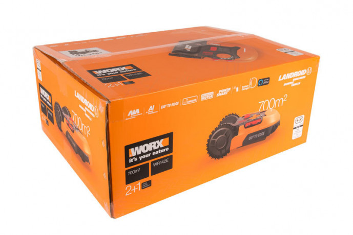 Газонокосилка робот WORX Landroid M WR143E, для площади 1000 м.