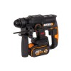 Перфоратор аккумуляторный бесщеточный WORX WX381, 20В, 4Ач x1, ЗУ 2А, кейс