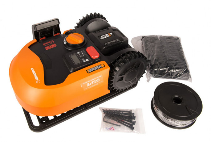 Газонокосилка робот WORX Landroid L WR153E, для площади 1500 м.