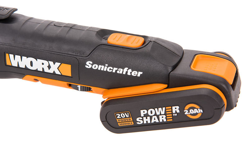 Реноватор WORX WX678, 20v, в комплекте АКБ 2 А·ч и ЗУ, кейс (аккумуляторный)