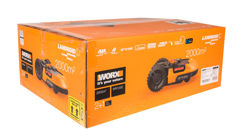Газонокосилка робот WORX Landroid L WR155E, для площади 2000 м.