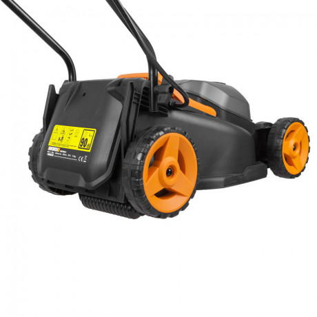 Газонокосилка WORX WG779E.1, 40v, 34 см, в комплекте АКБ 2х4 А·ч и ЗУ (аккумуляторная)