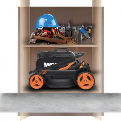 Газонокосилка WORX WG779E.9, 40v, 34 см, без АКБ и ЗУ (аккумуляторная)