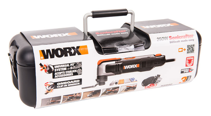 Реноватор WORX WX686, 220v, 230 Вт, кейс (сетевой)
