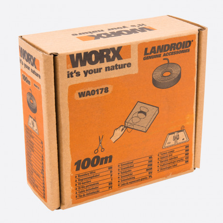 Ограничительный провод 100 м для робота газонокосилки WORX Landroid