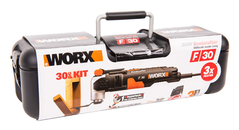 Реноватор WORX WX680 Sonicrafter SDS, 220v, 350 Вт, кейс (сетевой)