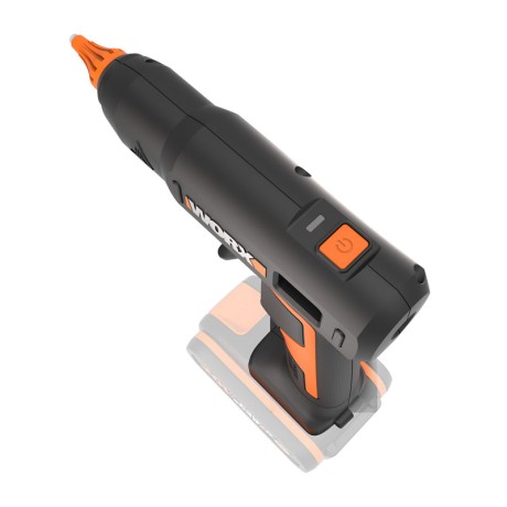 Клеевой пистолет аккумуляторный WORX WX045.9 20В, без АКБ и ЗУ