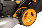 Газонокосилка WORX WG751E, 40v, 48 см, в комплекте АКБ 2х4 А·ч и ЗУ (аккумуляторная)