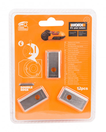 Ножи для газонокосилки WORX Landroid, 12 шт